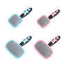 PAWCARE WORKS Self-Cleaning Cat & Dog Brush — Soft Bristles, Silky Coats, Zero Fuss