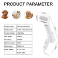 PAWCARE WORKS Pet Hair Dryer & Steam Brush — Salon-Soft Coats from the Comfort of Home
