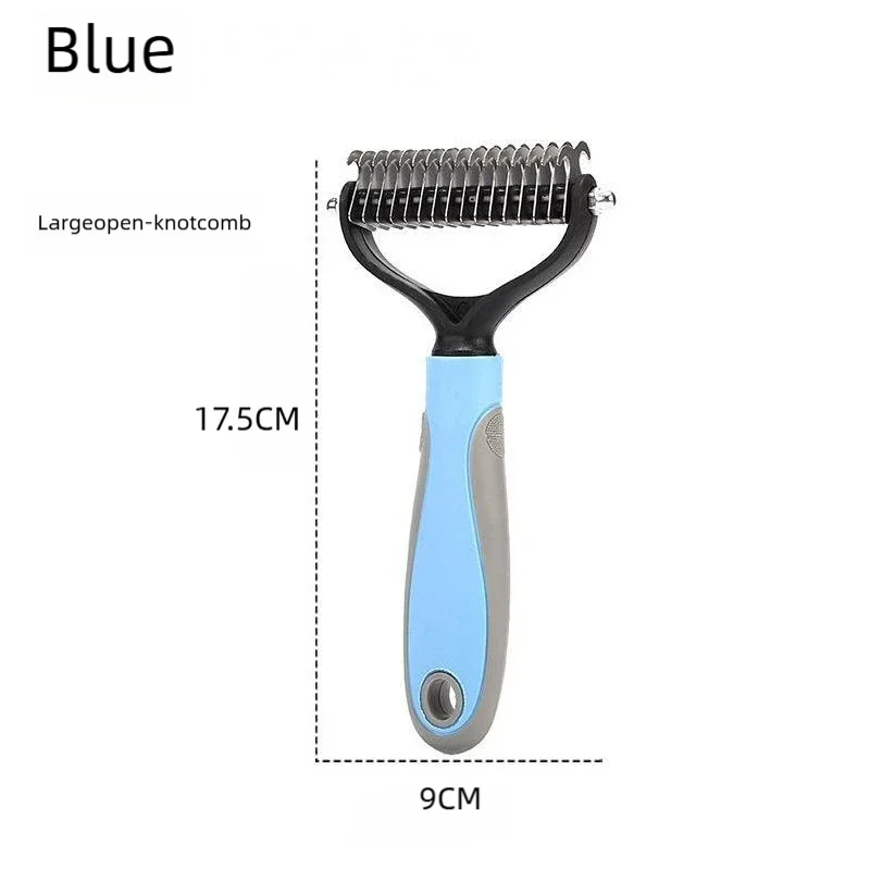 PAWCARE WORKS Dog & Cat Grooming Brush — Tangle-Free Coats, Happy Pets Every Time