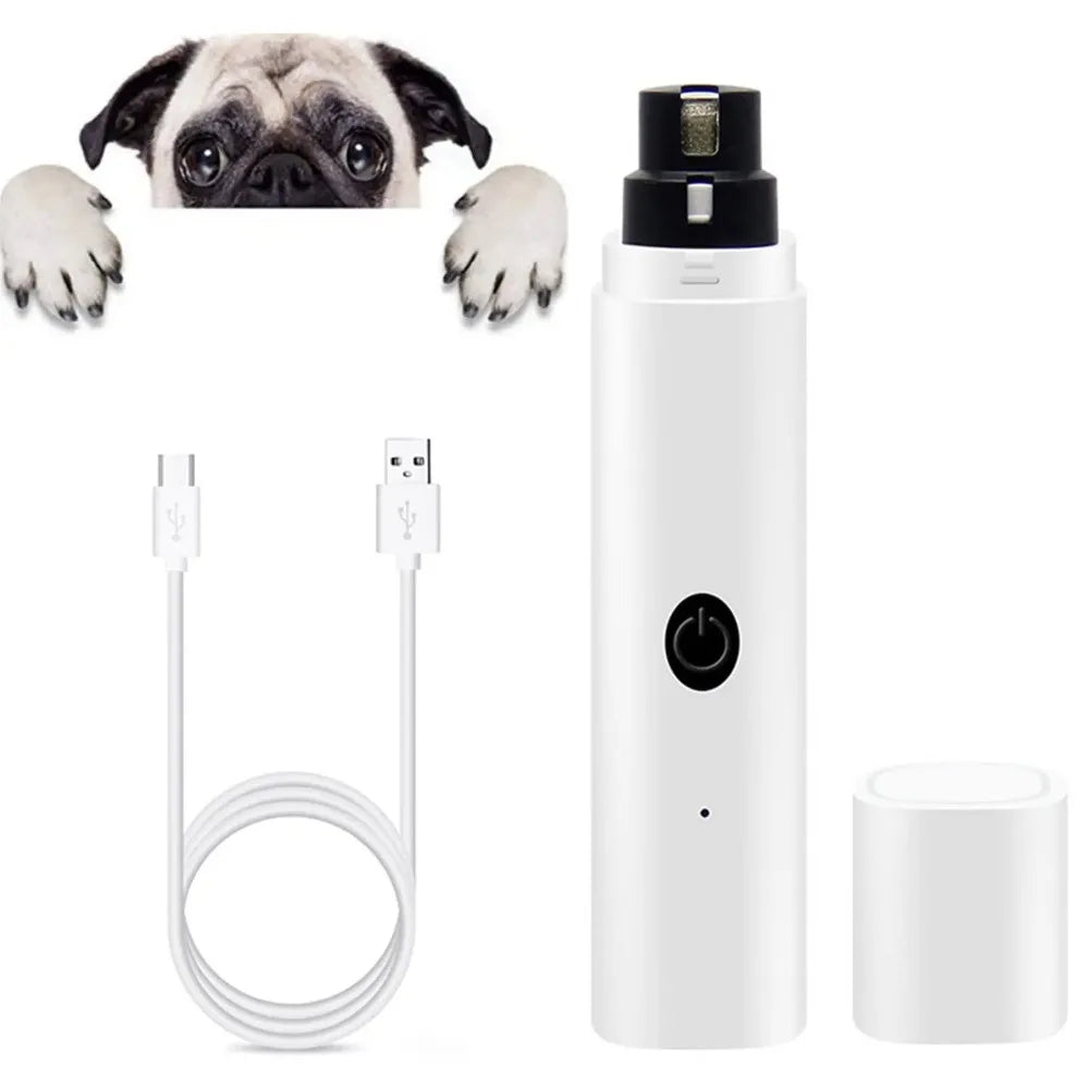 PAWCARE WORKS Pet Nail Grinder — Whisper-Quiet Grooming for Fearless, Happy Paws