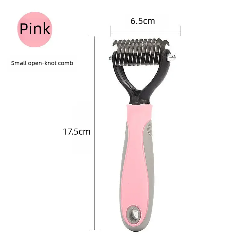 PAWCARE WORKS Dog & Cat Grooming Brush — Tangle-Free Coats, Happy Pets Every Time