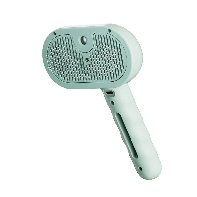 PAWCARE WORKS 3-in-1 Electric Pet Brush — Steam, Massage & Detangle All in One