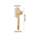 PAWCARE WORKS Pet Slicker Brush — Knot-Free Coats with One Satisfying Click