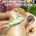 PAWCARE WORKS Pet Slicker Brush — Knot-Free Coats with One Satisfying Click