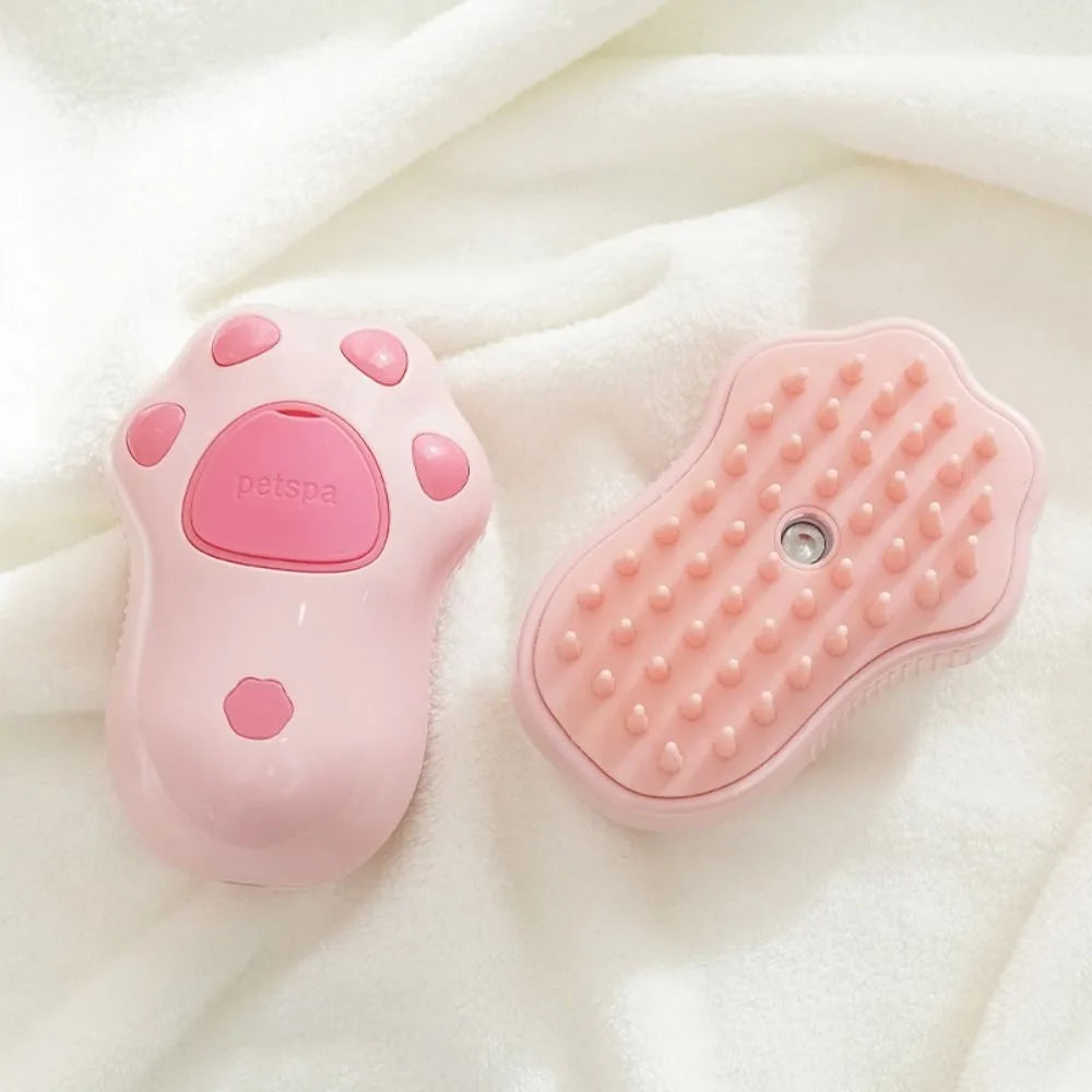 PAWCARE WORKS 3-in-1 Pet Steam Grooming Brush — Spa-Level Care for Your Furry Best Friend