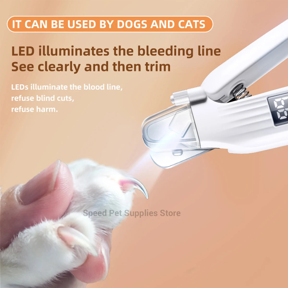 PAWCARE WORKS Electric Nail Trimmer & Grinder — Stress-Free Paws, Salon-Smooth Results